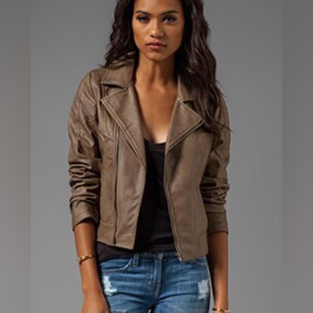 Route 66 Moto Jacket Women’s Small | Brown Leather Jacket